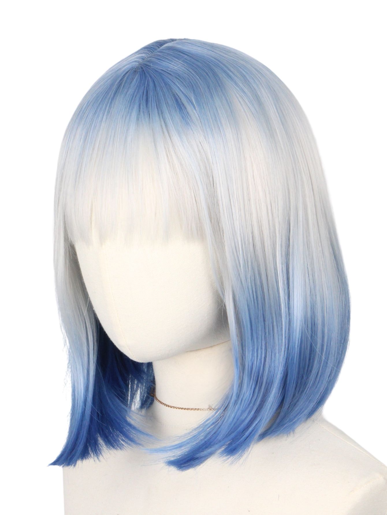 Blue and White Gradient Short  – Lifestyle Of Korean recenzja i cena