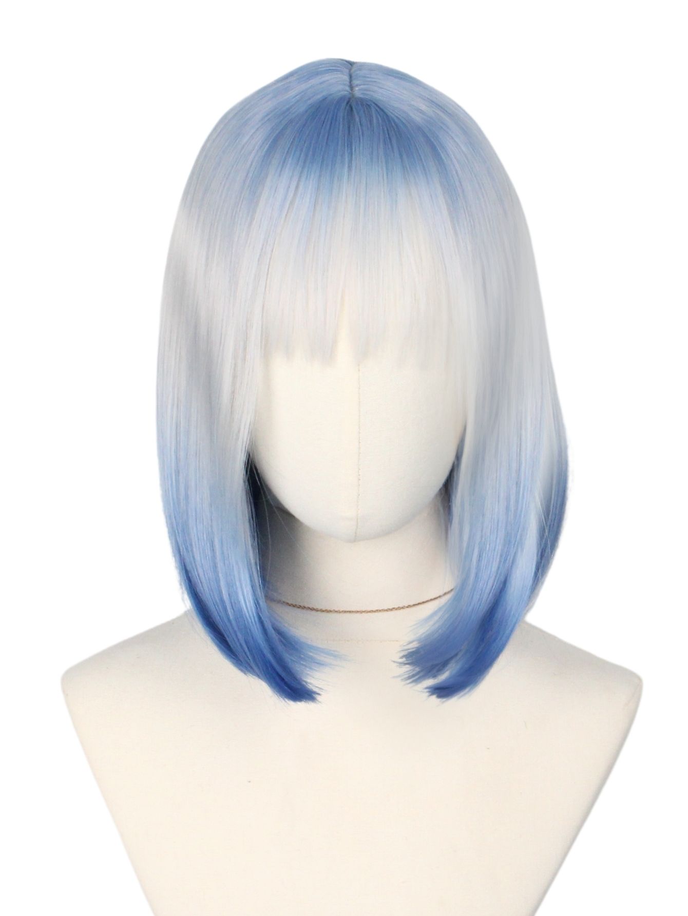 Blue and White Gradient Short  – Lifestyle Of Korean recenzja i cena