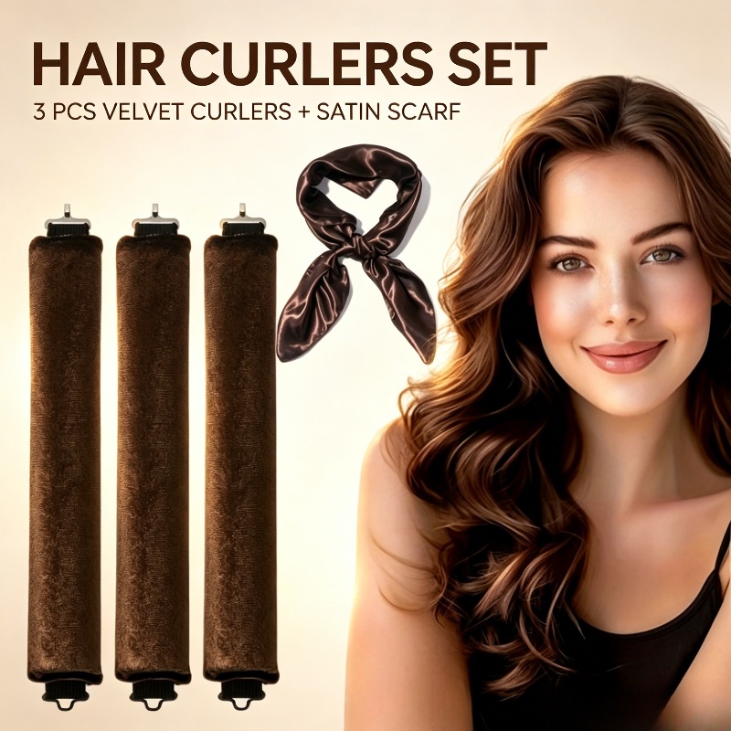 Thickened Heatless Curlers 3 P – Sleeping Pack Overnight recenzja i cena