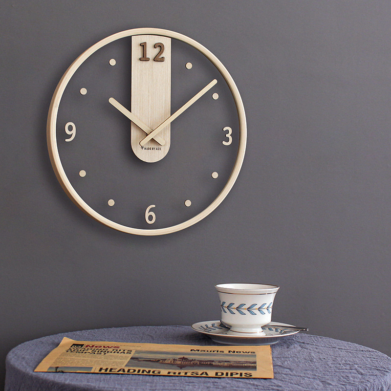 Design European Clock Wall Aes – Korean Lifestyle Aesthetic recenzja i cena