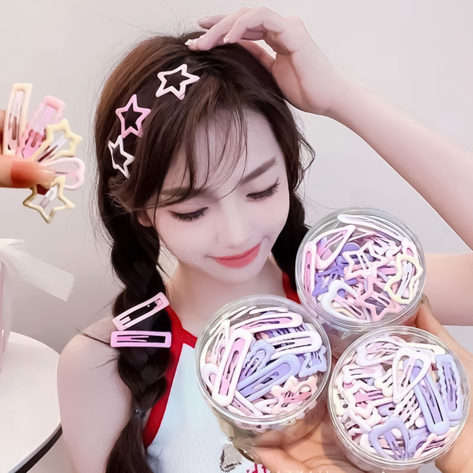 3PCS Sweet Style Headwear Pins – Lifestyle Of Korean recenzja i cena