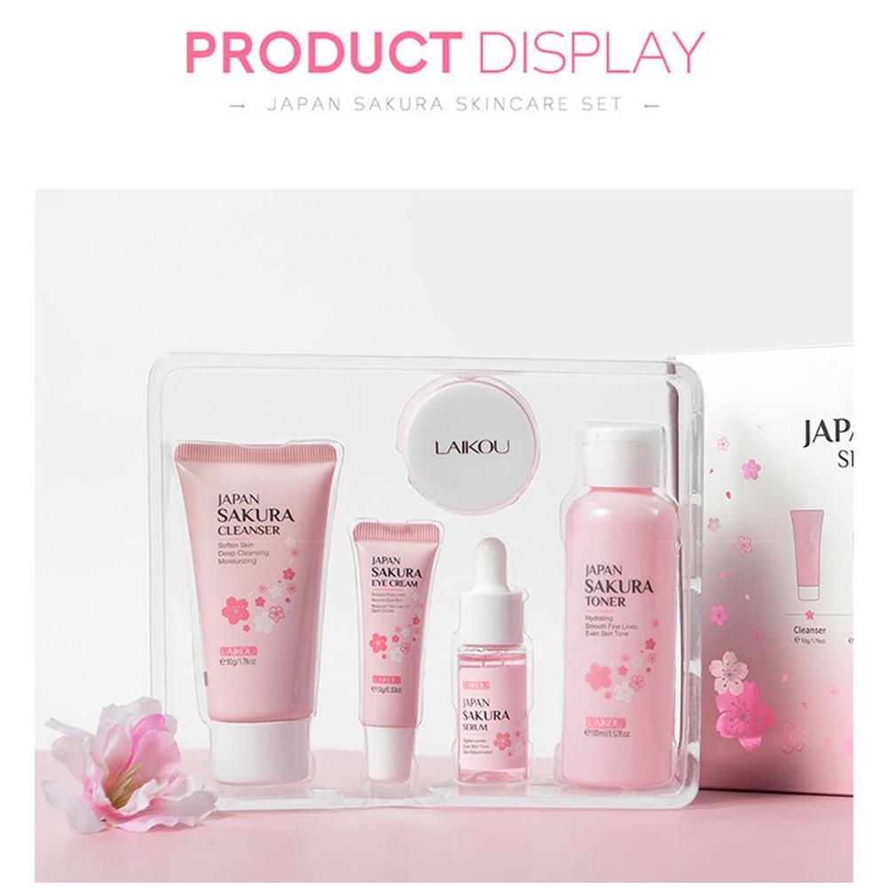 5/3pcs/Set Sakura Skin Care Se – Korean Skincare Routine recenzja i cena