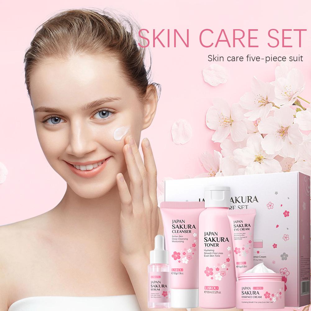5/3pcs/Set Sakura Skin Care Se – Korean Skincare Routine recenzja i cena