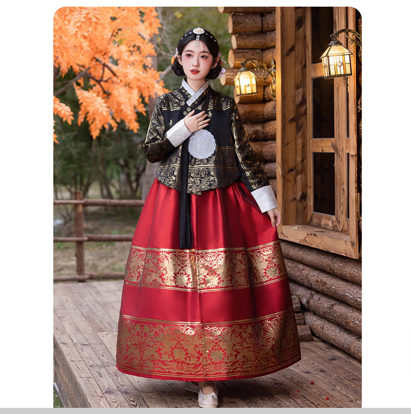 Ethnic style retro Hanbok temp – Lifestyle Of Korean recenzja i cena