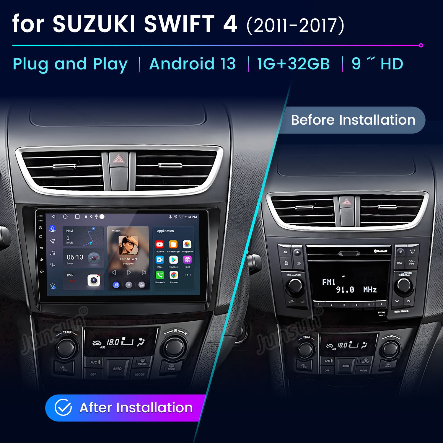 Junsun AI Voice Car Stereo Rad – Korean Lifestyle In Hindi recenzja i cena